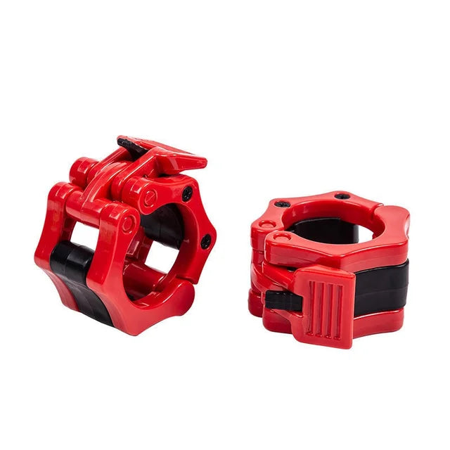 Rapid-Release Barbell Weight Clamps