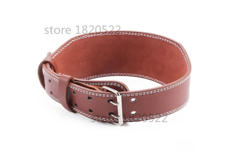 Leather Weightlifting Belt